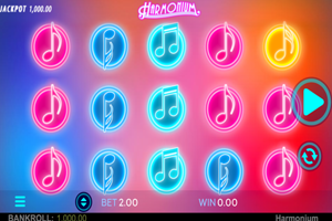 Harmonium Spielautomat