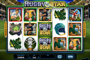 Rugby stars Spielautomat